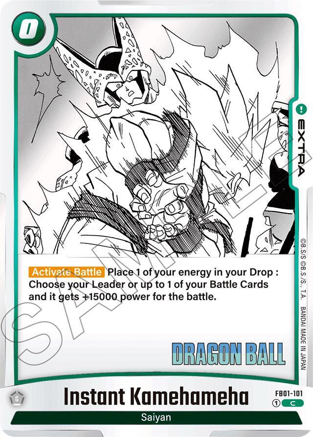 Instant Kamehameha Common Manga Booster 01 FB01-101 NM