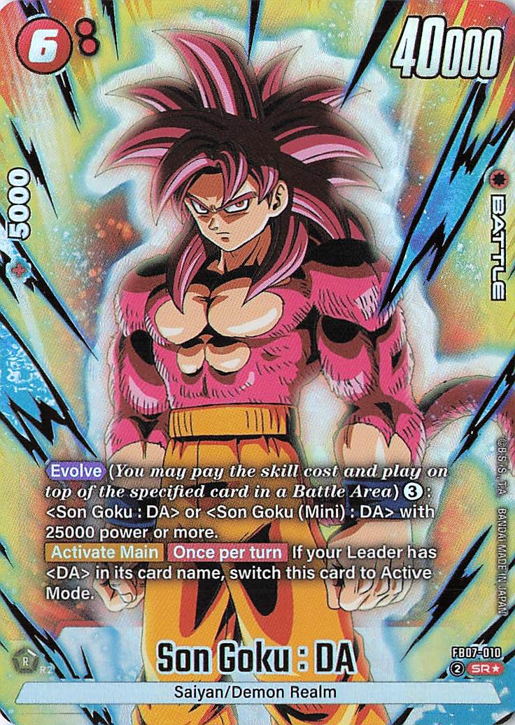 Son Goku: DA - FB07-010 (Alternate Art) Super Rare Wish For Shenron FB07-010 NM