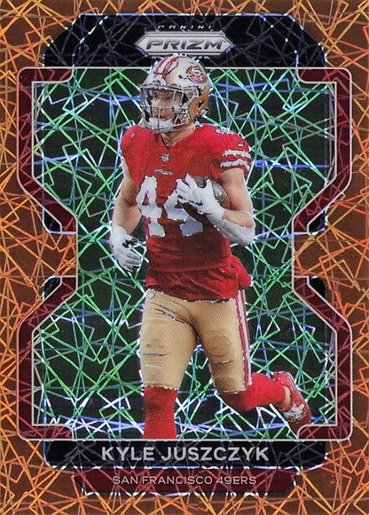 2021 Panini Prizm #57 Kyle Juszczyk Lazer
