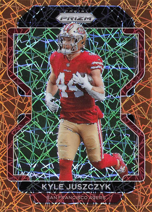 2021 Panini Prizm #57 Kyle Juszczyk Lazer