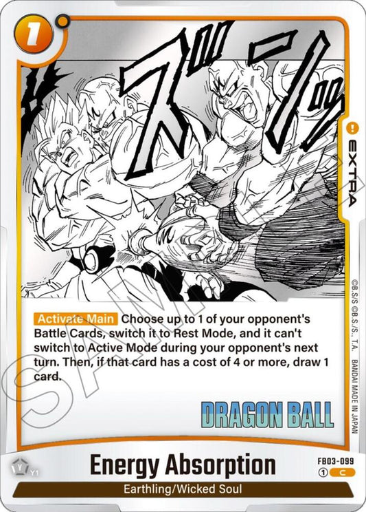 Energy Absorption Common Manga Booster 01 FB03-099 NM