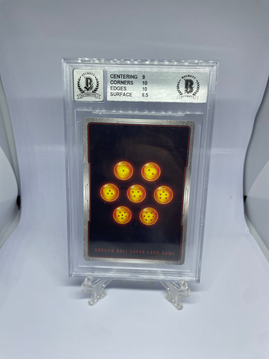 Son Goku, The Awakening Power SCR, signed by Sean Schemmel - BGS 9 / Auto 9