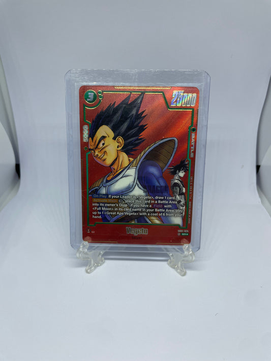 Vegeta - SB01-025 SR* Manga Booster 01