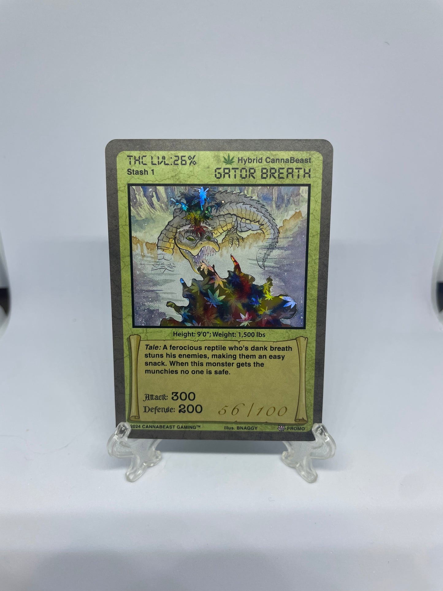 Cannabeast Gator Breath Serialized 56/100