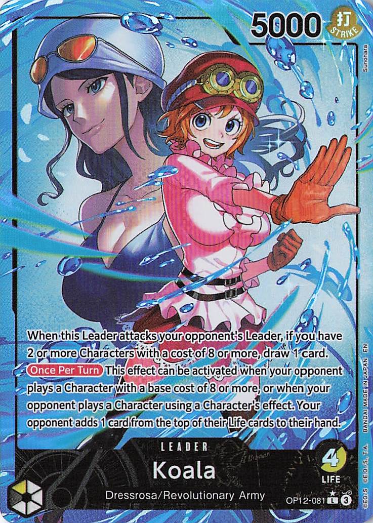 Koala (081) (Alternate Art) L Legacy of the Master OP12-081 NM