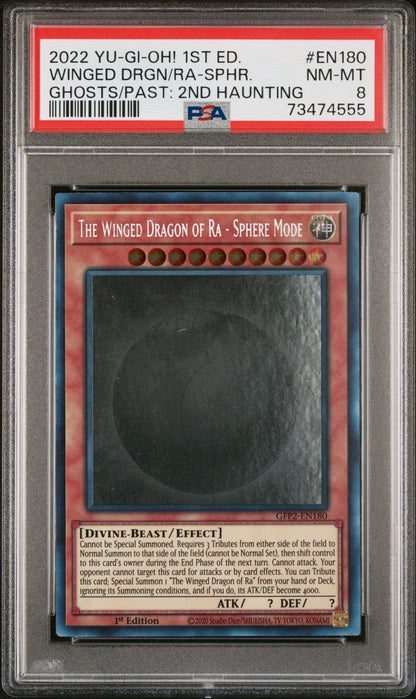 Winged Drgn/Ra-Sphr. Ghosts/Past: 2nd Haunting Yu-Gi-Oh! GFP2-EN180